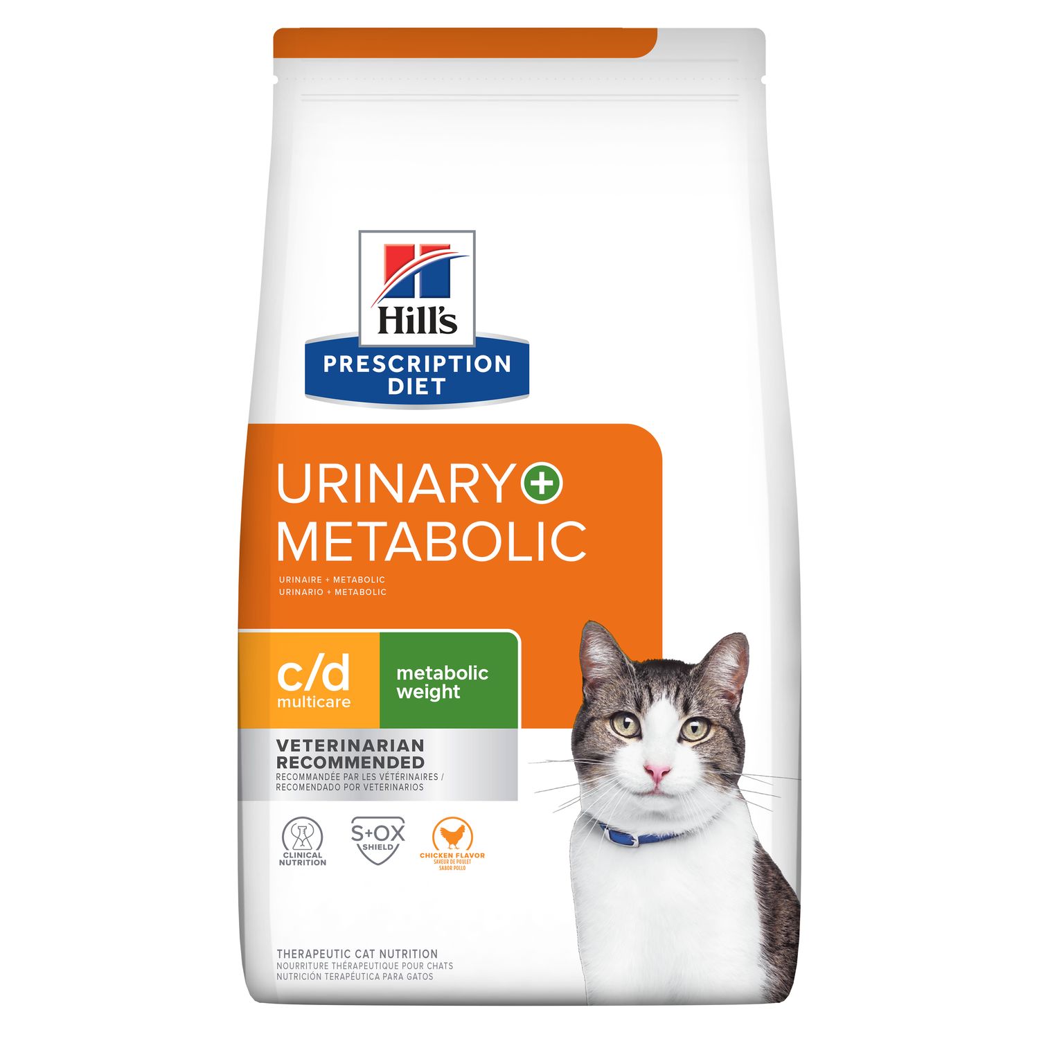 Alimento Hill's Prescription Diet Urinary Metabolic c/d para Gatos