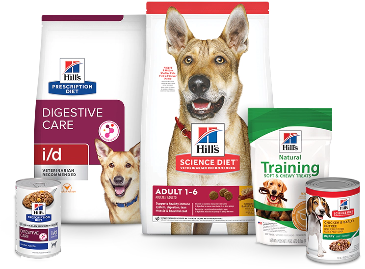 paquetes de comida Hill's Pet Science Diet