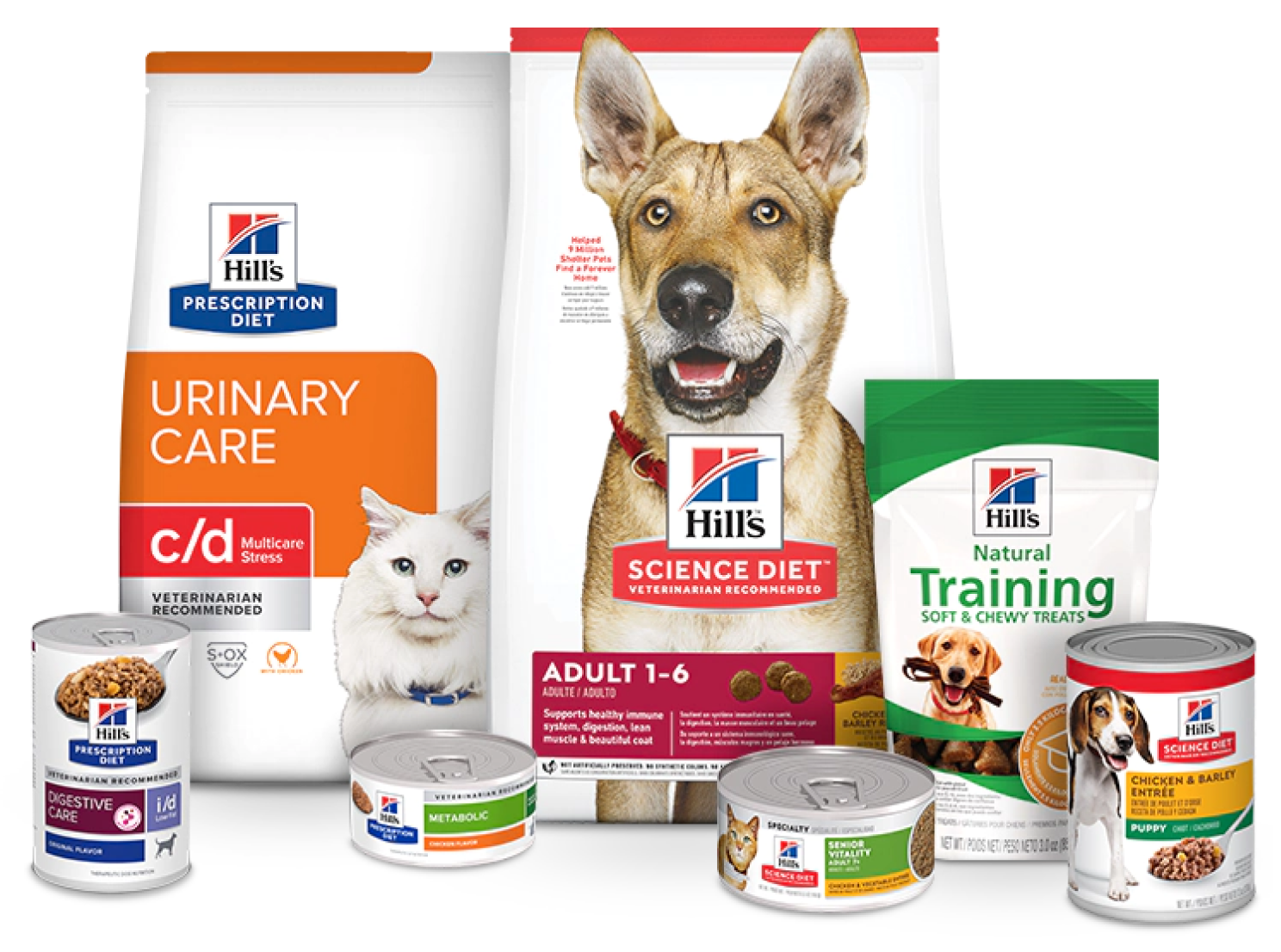 Paquetes de comida Hill's Pet Science Diet
