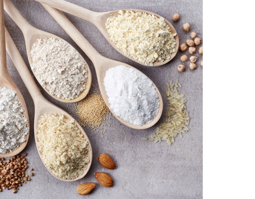 Granos en polvo como ingrediente en la comida para mascotas HIll's